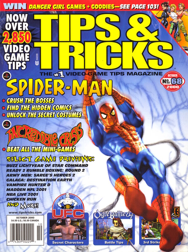Tips & Tricks Issue 068 (October 2000) cover